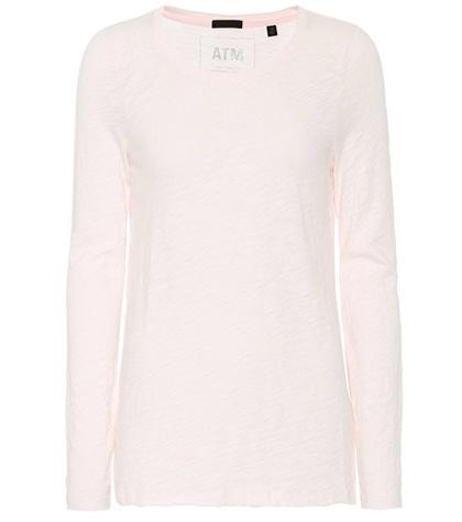 Neous Distressed Slub Jersey Top