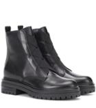 Marc Jacobs Elasticized Leather Ankle Boots