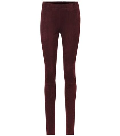 Ulla Johnson Carolyn Suede Leggings