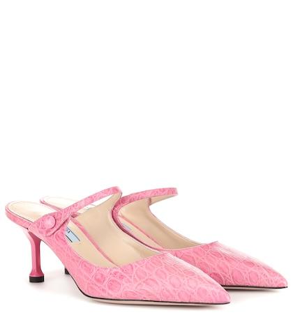 Citizens Of Humanity Mock-croc Leather Pumps