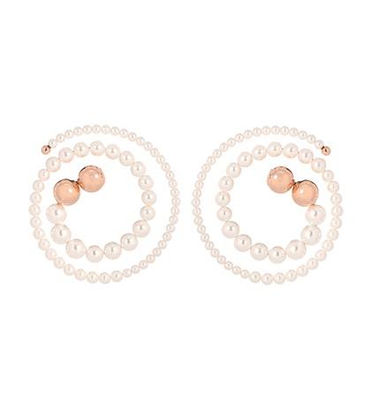 Y/project Faux-pearl Embellished Earrings