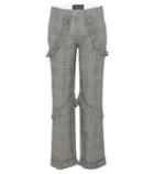 Sanayi 313 Ruffled Check Trousers