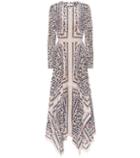 Altuzarra Mixed-print Silk Dress