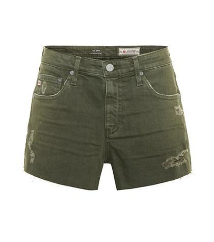 Ag Jeans The Bryn Distressed Denim Shorts