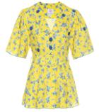 Gl Hrgel Floral Linen Top