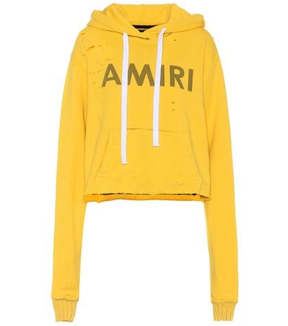 Neous Printed Cotton-blend Hoodie