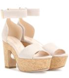 Nicholas Kirkwood Maya Suede Platform Sandals