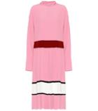 Nanushka Silk-blend Crêpe Midi Dress
