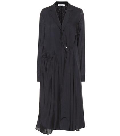 Maison Margiela Long-sleeved Wool Dress