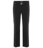 Prada Mid-rise Cropped Straight Pants