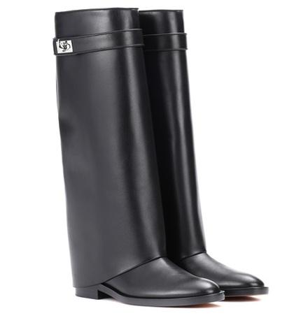 Dior Sunglasses Pant Shark Lock Leather Boots