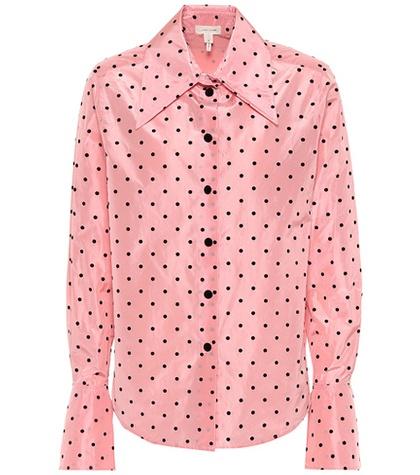 Marc Jacobs Polka-dot Silk Shirt