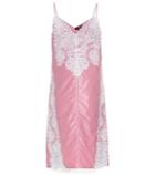 Calvin Klein 205w39nyc Lace-paneled Slip Dress
