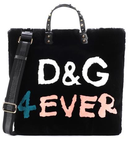 Dolce & Gabbana Beatrice Fur Shopper