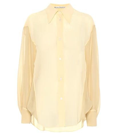 Acne Studios Crêpe Chiffon Shirt