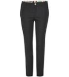 Gucci Cropped Wool-blend Trousers