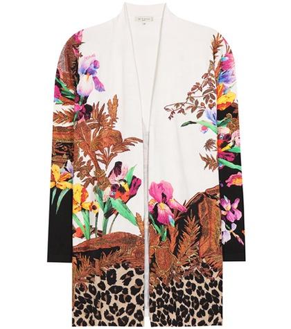 Etro Silk-blend Open Cardigan