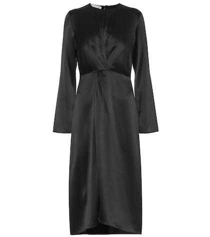 See By Chlo Silk Satin Midi Dress