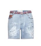 Dolce & Gabbana Embellished Denim Shorts