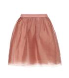 Alexander Mcqueen Fragile Nature Silk-chiffon Skirt