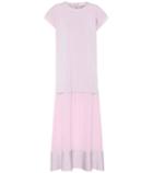 Lele Sadoughi Wool And Silk Maxi Dress