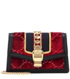Fendi Sylvie Gg Velvet Mini Bag