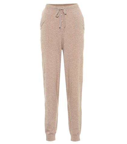 Live The Process Cashmere And Silk-blend Trackpants