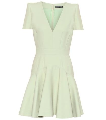 Alexander Mcqueen Wool And Silk Minidress