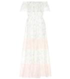 Athena Procopiou Printed Cotton And Silk Dress