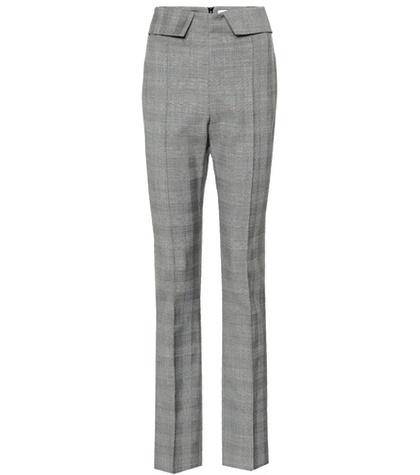 Maticevski Conquest Checked Cigarette Trousers