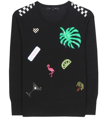 Marc Jacobs Embellished Wool Sweater