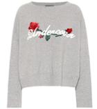 Prada Embroidered Cotton Sweatshirt