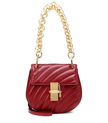 The Row Drew Mini Bijou Leather Shoulder Bag