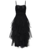 Redvalentino Tulle Midi Dress