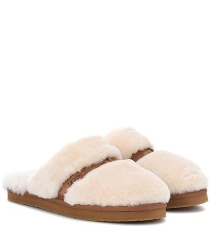 Dolce & Gabbana Dalla Shearling Slippers
