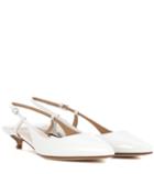 Alexander Mcqueen Patent Leather Sling-back Pumps