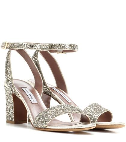 Tabitha Simmons Leticia Glitter Sandals