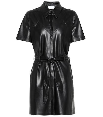 Nanushka Roberta Faux Leather Minidress