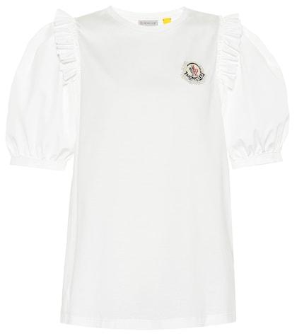 Msgm Kids 4 Moncler Simone Rocha Embellished Cotton Top