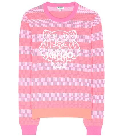 Kenzo Embellished Cotton Sweater