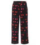 Tod's Printed Silk Trousers
