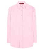 Saint Laurent Sander Cotton Blouse
