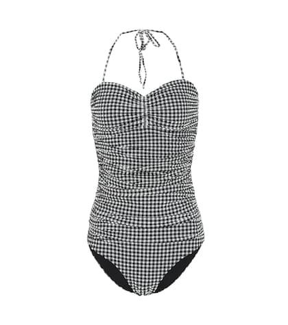 Ganni Seersucker Swimsuit