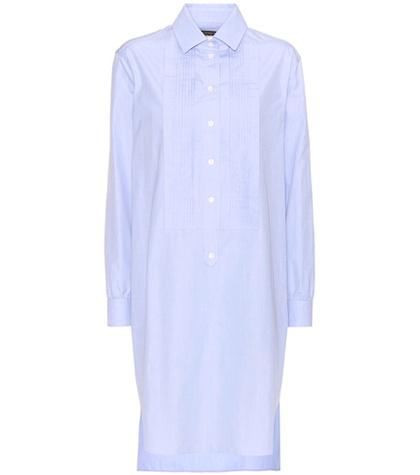 Fendi Chambray Tunic Shirt Dress