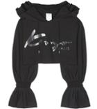 Stella Mccartney Cropped Printed Hoodie