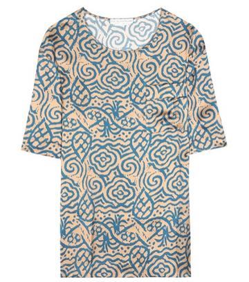 Saint Laurent Mytheresa.com Exclusive Amis Printed Silk Top