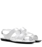 Tod's Gomma Leather Sandals