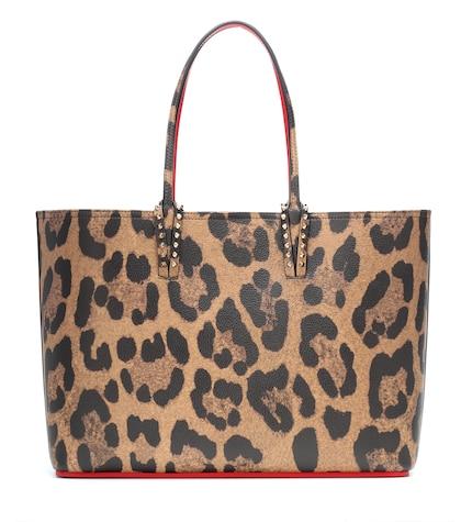Stella Mccartney Cabata Printed Leather Tote