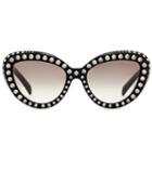 Prada Studded Cat-eye Sunglasses
