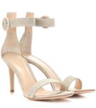 Lisa Marie Fernandez Portofino Suede Sandals